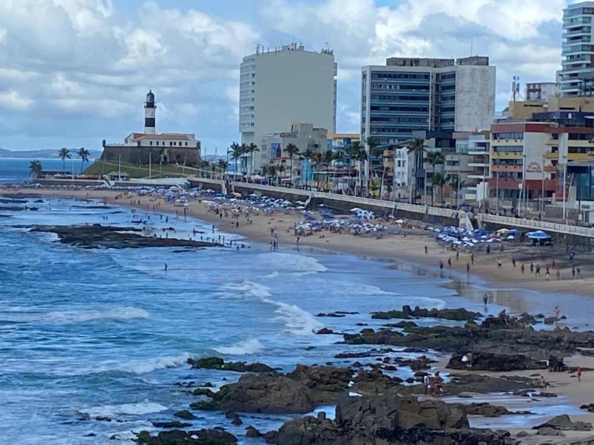 Excelente Localizacao Na Barra -Climatizado-Garagem Lägenhet Salvador Exteriör bild